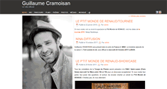 Desktop Screenshot of guillaumecramoisan.com